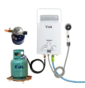 Export Overseas RV Outdoor Special Gas Water Heater LPG Portable Camping Instant Water Heater