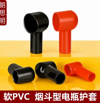 Battery Terminal Protective Covers, Rubber Elbow-Shaped Insulating Soft Caps for Positive and Negative Battery Posts