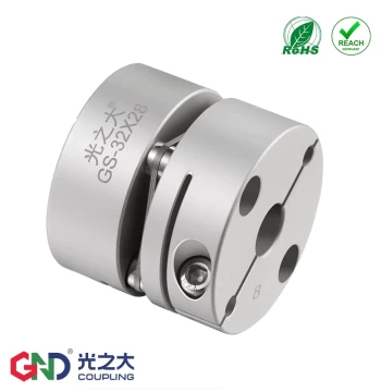 GS Guangzhi Large Diaphragm Coupling High Torque Elastic Coupling for Servo Motor Ball Screw Module GCPS