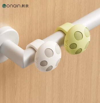 Creative Door Handle Collision Pad Entrance Door Bedroom Door Rear Anti-Collision Silicone Buffer Artifact Collision Ring Door Stopper