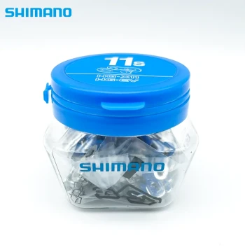 Genuine SHIMANO 11-Speed 12-Speed Bicycle Chain with Magic Link Quick Release Master Link