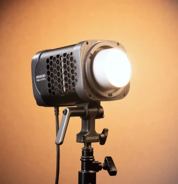 Aputure New Amaran Halo 600X Professional Photography Continuous Light 600W Adjustable Color Temperature for Live Streaming Video Fill Light Studio Lighting
