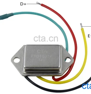 Alternator/CTA Alternator Voltage Regulator 1507F1 for BJ1041, Tian Tuo/Xianyou (90/120A)