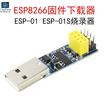 ESP8266 Firmware Downloader, ESP-01 Programmer, ESP-01S Module WiFi Debugger LINK v1.0