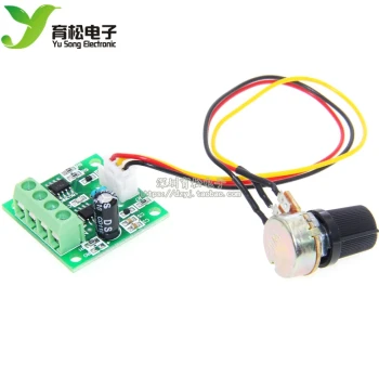PWM DC Motor Speed Controller 1.8V 3V 5V 6V 12V 2A Speed Regulation Module 1803BW