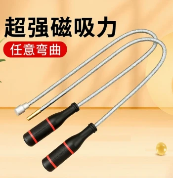 Magnetic Pickup Tool with Light - Strong Telescoping Magnet Rod for Auto Repair