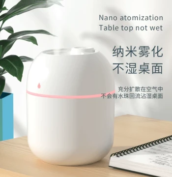 USB Humidifier with Air Atomization, Hydration Function, LED Light, Multiple Specifications