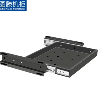 Totem Cabinet Dedicated Server Pull-Out Load-Bearing Slide Rail Tray 2U Sliding Shelf Telescopic Tray Mouse Keyboard Tray Pull-Out Partition