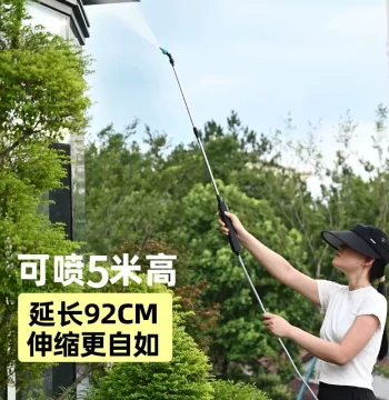 Electric Sprayer Water Gun High Pressure Spray Bottle Household Model Flower Watering Tool Disinfection Small Spray Gun Agricultural Pest Control