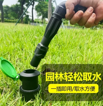 6/8 Inch Ground Pop-Up Sprinkler Valve for Quick Water Access in Lawns and Gardens