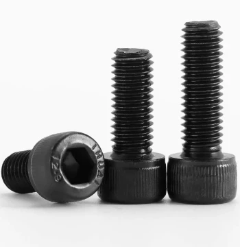 M1.5 M3.5 M4.5 M7 Non-Standard Grade 12.9 Full Thread Cup Head Socket Screws Blackened Cylinder Head Partial Thread Bolts