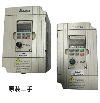 Used Genuine Delta Inverter VFD007M/VFD015M/VFD022M/VFD037M43B, VFD-M
