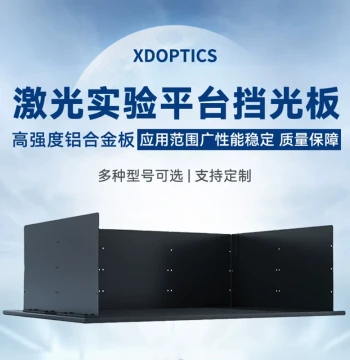 Laser Experiment Platform Protective Baffle Optical Light Blocking Plate High-Precision Flat and Right-Angle Joint Laser Shield