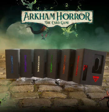 Arkham Horror: Investigator Art Card Sleeves, Boxes, and Playmats - Official Accessories for Arkham Horror Second Edition 2.0