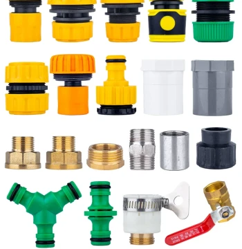 1/2" 3/4" Car Wash Water Gun Quick Connect Fitting, Hose Repair Connector, Faucet Nipple, Internal/External Thread Valve