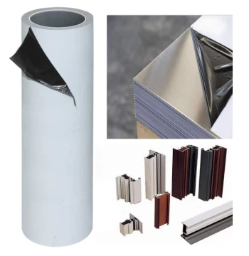 Yunyu Extra High Adhesion Door and Window Profile Self-Adhesive Film PE Tape Frosted Stainless Steel Scratch-Resistant Protective Film Width 50cm Free Shipping