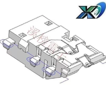 3-Pole 3.5mm Headphone Jack Socket - Solderless Female Terminal Connector