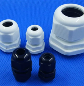Nylon Cable Glands Waterproof Connectors PG7/9/11/13.5/16/19/21/25/29 Waterproof Gland Heads