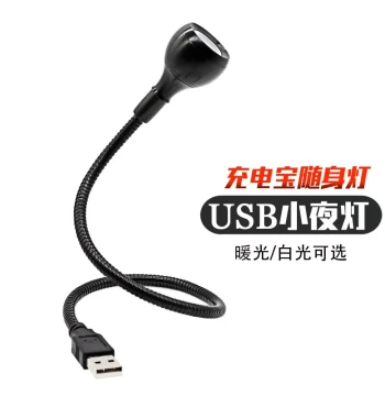 USB Night Light LED Eye-Caring Desk Lamp Spotlight Power Bank Computer Reading Light Dormitory Lamp Bedroom Reading Bedside Lamp