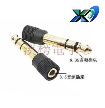 3.5 Audio Plug to 6.35 Audio Female Socket 3.5 Headphone Plug to 6.35 Headphone Socket