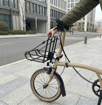 LOHE Quick Release Pig Nose Aluminum Alloy Rack Brompton Dahon Pig Nose Quick Release Rack