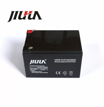 JIUHUA 12V 12AH Maintenance-Free Battery for Fire Control Cabinet, 6-DFM-12 Monitoring UPS Emergency Machine