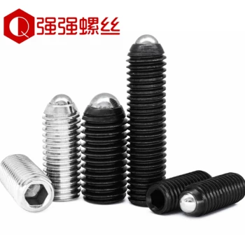 M3 M4 M5 M6-M16 Grade 12.9 Hex Socket Spring Plunger Screws, Ball Detent Set Screws