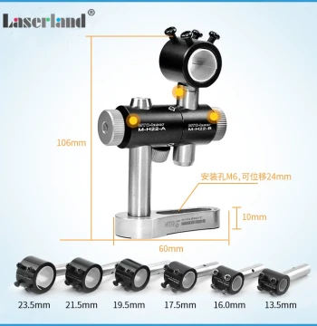 Leilan Three-Axis Laser Positioning Light Bracket - Laser Module Fixed Clamp with 360-Degree Universal Adjustment and Height Control