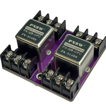 21608 Permalloy Audio Isolation Transformer Balanced to Unbalanced Converter Audio Isolator Hum Eliminator