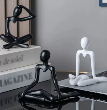 Creative Nordic Style Thinker Ornament Thinker Statue Art Ab
