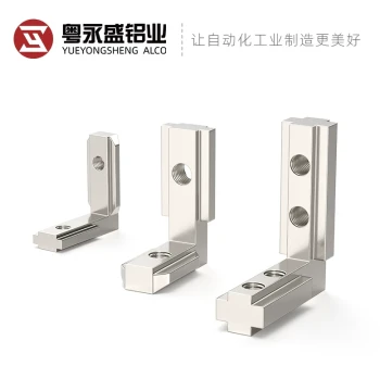 Internal Angle Slot Connector 4040/3030/2020/4545 Aluminum Profile Accessories L-Type Right Angle Fixed European/National Standard
