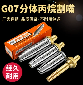 G07-30 100 300 Split-Type Propane Cutting Nozzle Stainless Steel Gas LPG Flower Cutting Torch Tip