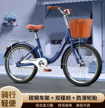 Disc Brake Bicycle for Adults: Lightweight City Commuter Bike for Men and Women, Ideal for Work and Daily Travel, Solid Tires for Ladies and College Students