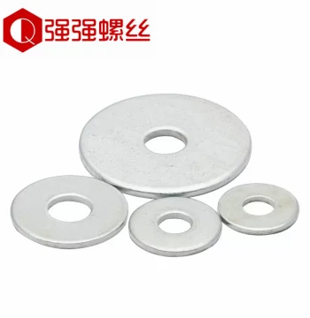 Metal Galvanized Flat Washer Medallion Husky Extra Large Thickened Ultra-Thin Washer Screw Shim Round Washer M3 M4 M5 M6