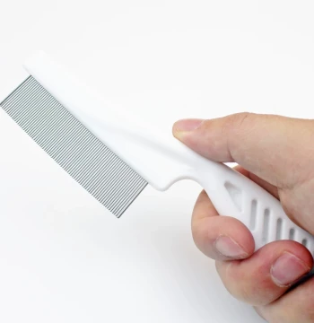 Cat Flea Comb, Dog Flea and Lice Removal Fine-Tooth Comb, Floating Hair Remover, Shedding Cleaner Pet Supplies