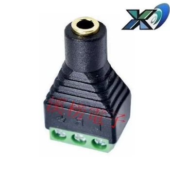 Solder-Free 2.5mm Audio Jack 3-Pole Tri-Polar 2.5mm Headphone Jack Solder-Free 2.5mm Female Socket Solder-Free 3-Section