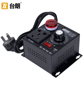 220V Electronic Voltage and Speed Controller: Single-Phase AC Regulator for Fans and Motors, SCR Heater Wire Temperature Control