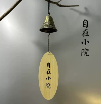 Dragon and Phoenix Wind Chime Ornament: Outdoor Hanging Decor for Balconies, Homestays, and Camping, Chinese Ancient Style Design Gift