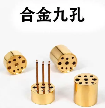 Pure Alloy Nine-Hole Incense Stick Holder Small Incense Base Home Indoor Multi-Hole Censer Incense Stand Incense Ceremony Tools