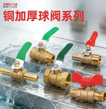 Brass Ball Valve with Double Internal Threads, Thickened Design, Butterfly Handle for Gas and Water Pipes - Sizes 1/2", 3/4", 1", 2"
