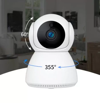 V30 Indoor Wireless Wi-Fi Camera HD Night Vision Home Monitor Mobile Phone Little Snowman Q8 Remote Surveillance Camera