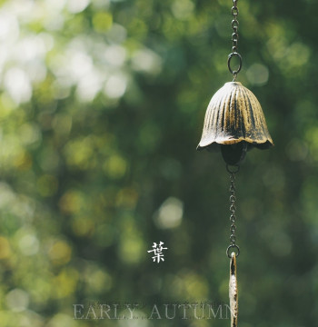 Free Shipping Japanese Nambu Cast Iron Wind Chime Maple Leaf Outdoor Chinese Style Japanese Ornament Retro Camping Bell Birthday Gift