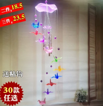 Japanese Style Fresh Wind Chime Hanging Ornament Creative Cute Boys Girls Bedroom Room Children Birthday Gift Mori Style