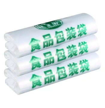Transparent Plastic Bags Food-Grade Thickened for Takeout