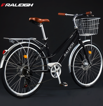 Raleigh Adult Lightweight Variable-Speed City Commuter Bike for Work and School, Unisex