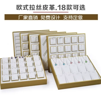 Jewelry Tray for Viewing, Necklace, Ring, Earring, Pendant, and Bracelet Display Box, Jewelry Display Stand Prop Tray