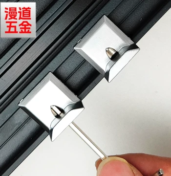 Broken Bridge Aluminum Window Lock Buckle Lock Point Adjustable Lock Block Stop Block Casement Window Lock Point Lock Seat Door Window Hardware Accessories