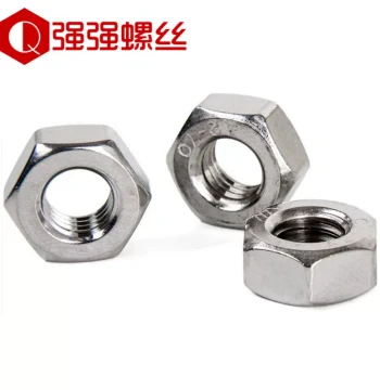 201/304/316 Stainless Steel Hex Nuts Bolts M1.6-M42