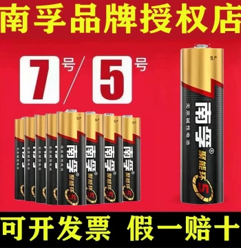 Nanfu AA AAA Alkaline Batteries for Kids Toys Mouse AC TV Remote Smart Door Lock