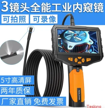Teslong Endoscope HD Camera Auto Repair Visible Engine Industrial Pipeline 3.9 Waterproof Probe
